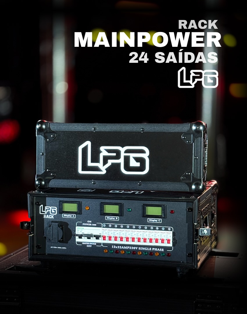 Rack Mainpower 24 Saídas LPG LCD