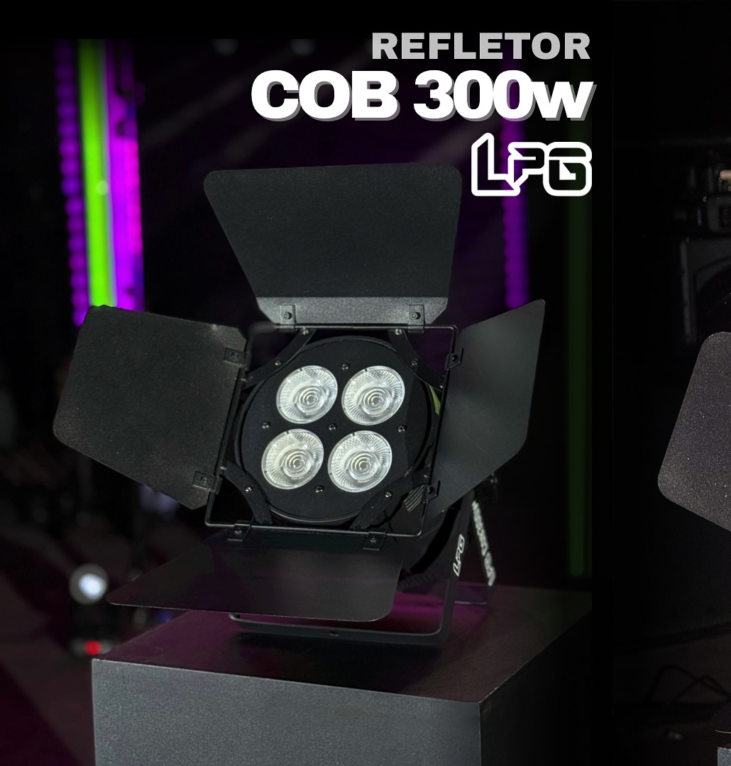 Refletor COB 300W Indoor New LPG com Bando