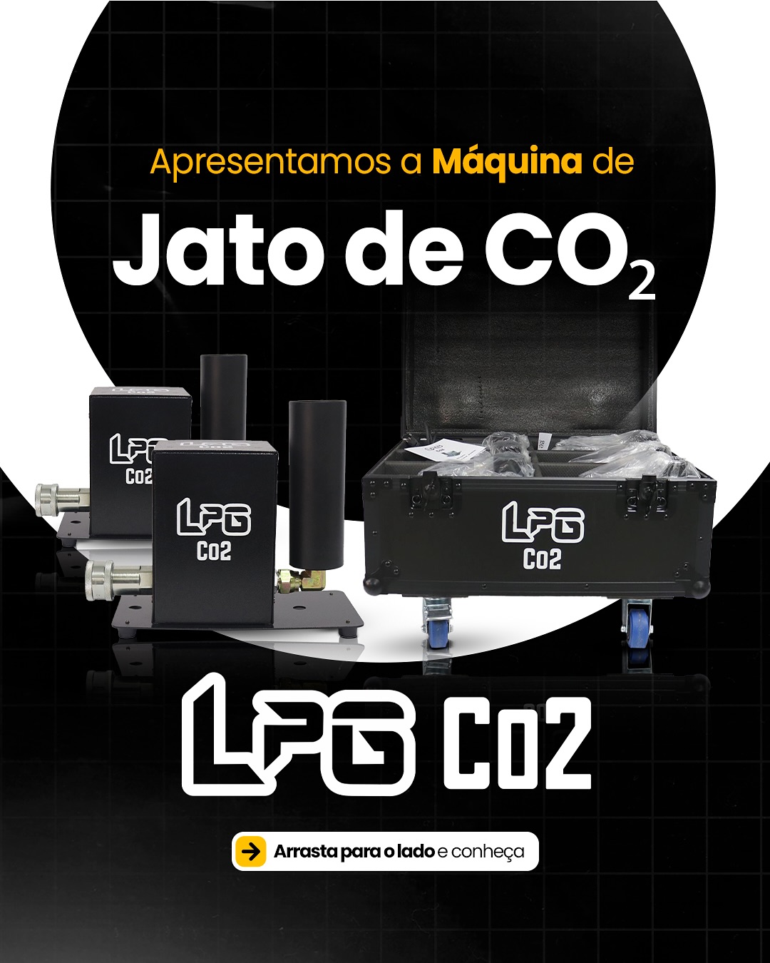 Máquina de Efeito Bico Jet CO2
