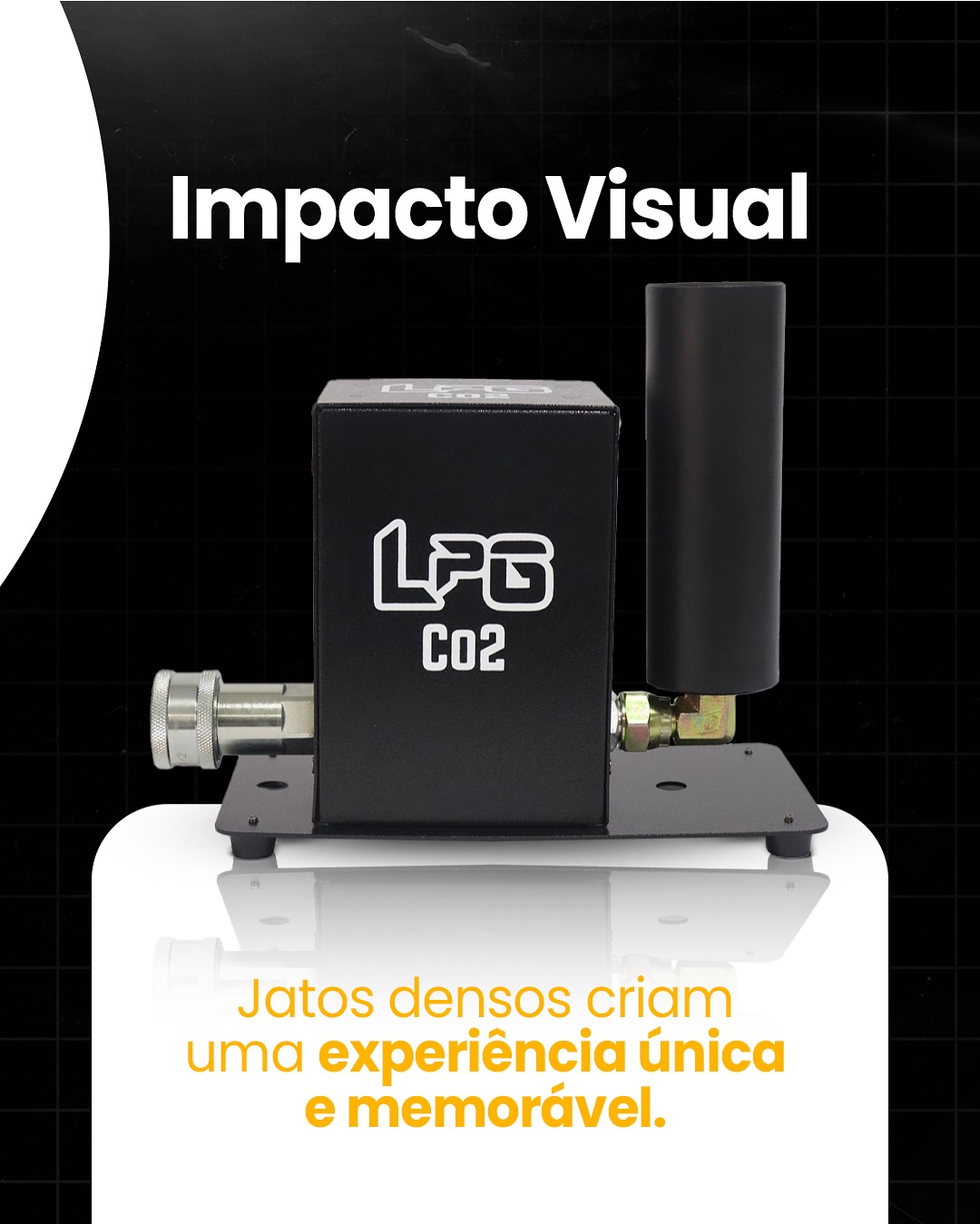 Máquina de Efeito Bico Jet CO2