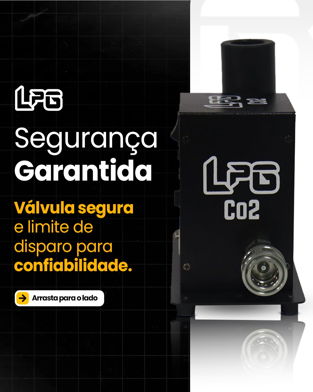 Máquina de Efeito Bico Jet CO2