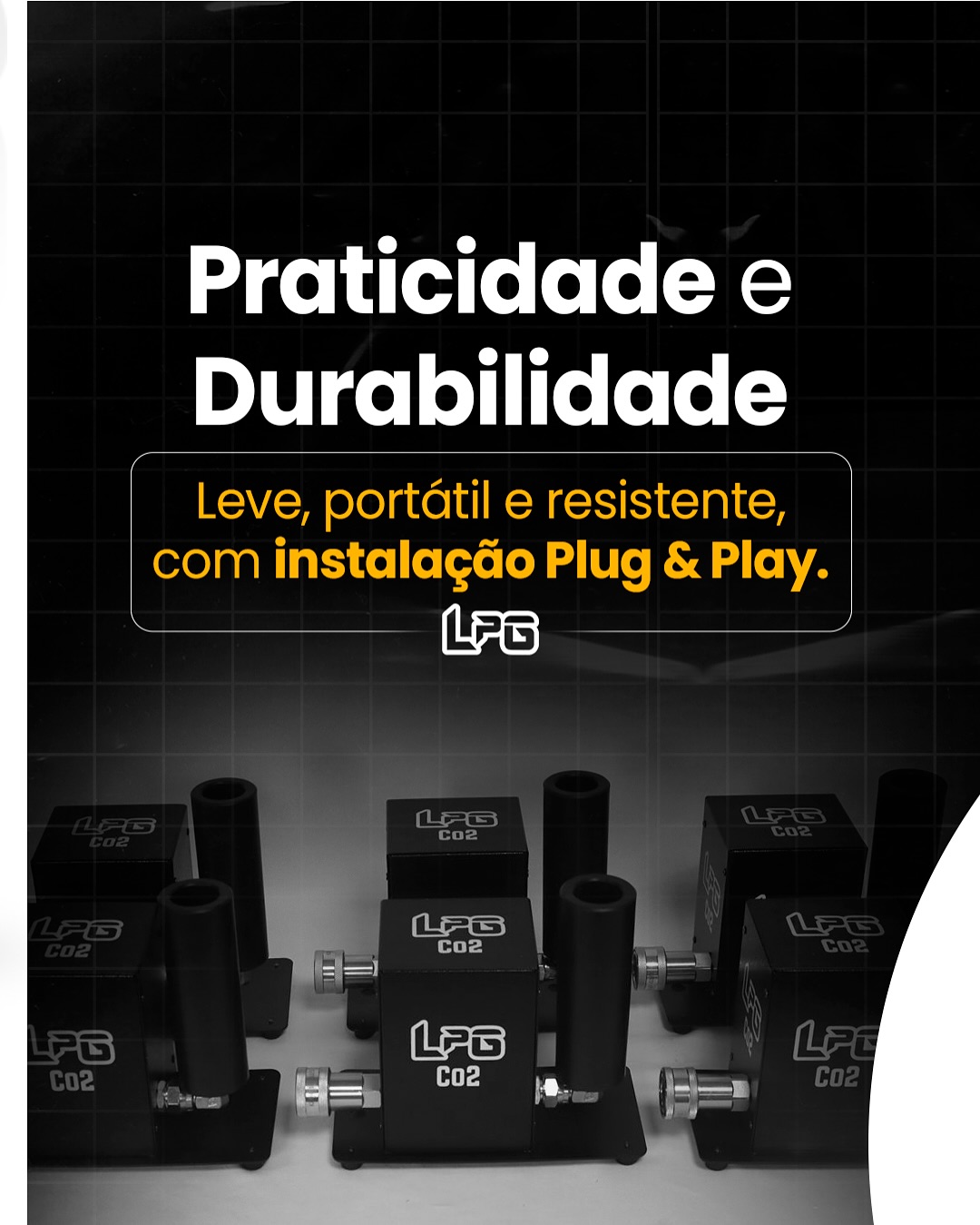 Máquina de Efeito Bico Jet CO2