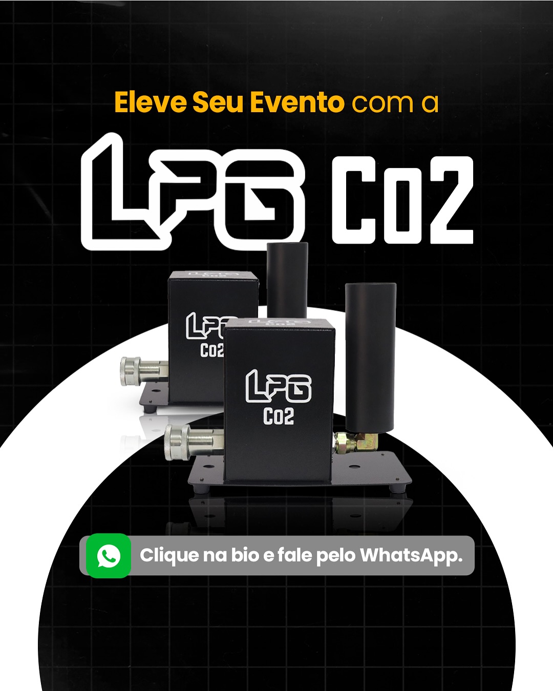 Máquina de Efeito Bico Jet CO2