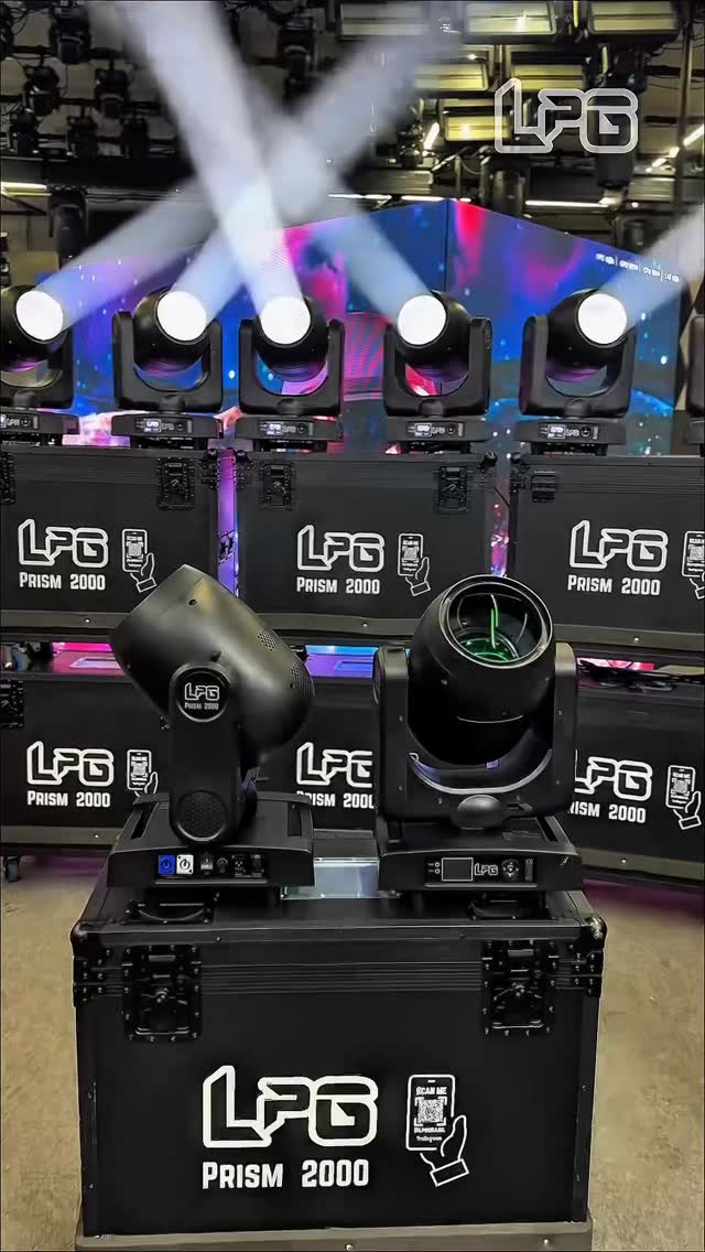 Moving Head LPG Prism 2000 LED com RDM