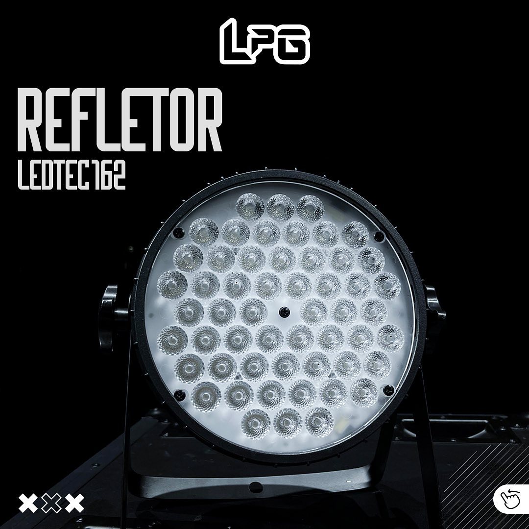 Refletor de LED 54x3W Ledtec162 New