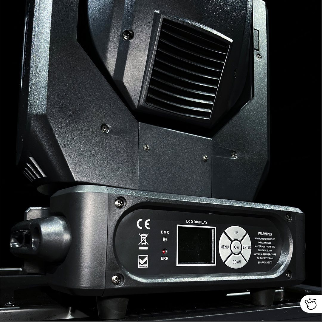 Moving Head Beam 9R no Case Duplo